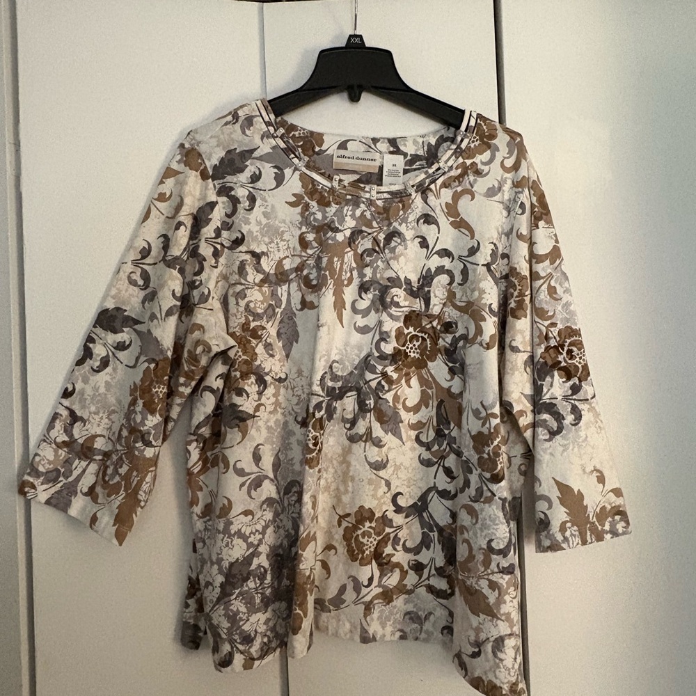 Floral Print Women's Top